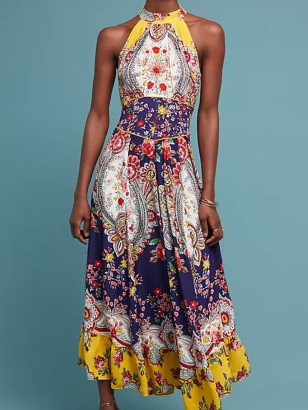 Anthropologie Maeve Miriam Maxi Dress